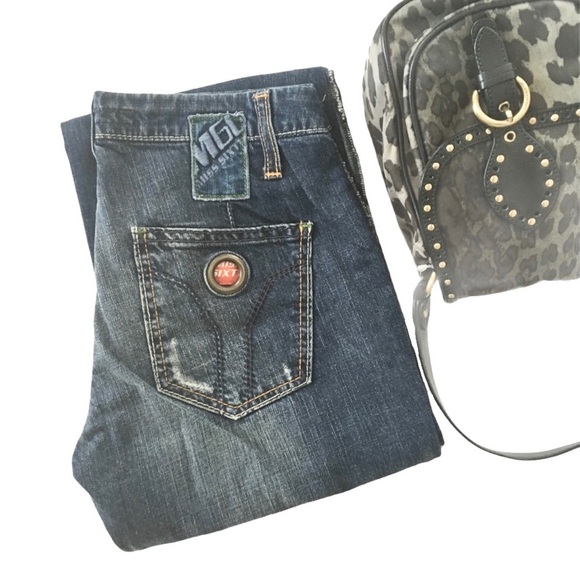 new Miss Sixty ❦ Step Hem ❦ Crimson One Jeans ❦ - Picture 12 of 16